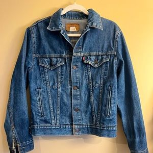 Vintage Levi’s 70706-0216 Trucker Denim Jean Jacket Womens Size 20